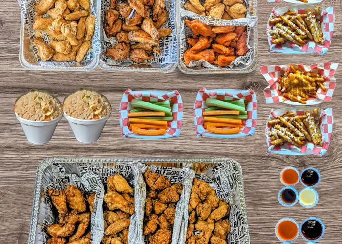 100pc Bone-in Family Meal Deals